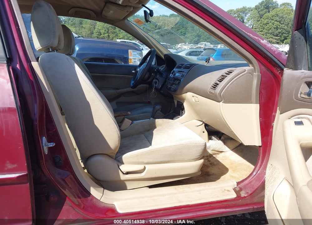 2003 HONDA CIVIC LX VIN: 2HGES16513H619667