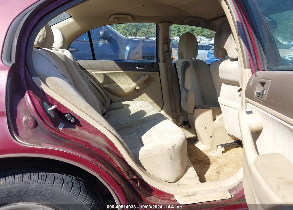 2003 HONDA CIVIC LX VIN: 2HGES16513H619667