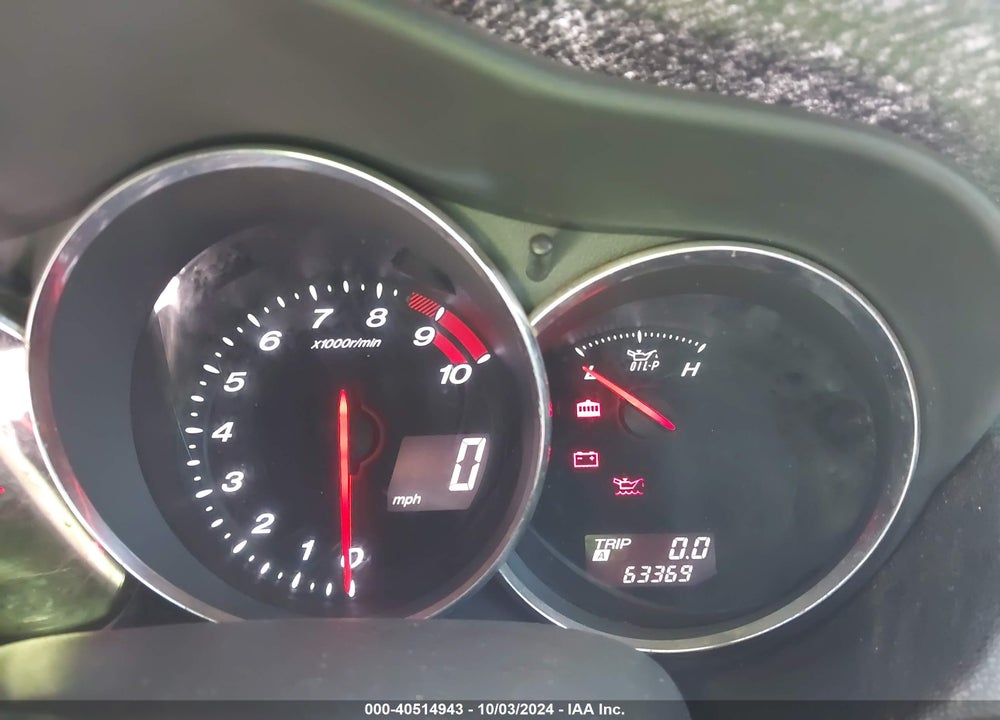 2004 MAZDA RX-8 SPORT AUTOMATIC VIN: JM1FE17N540116397