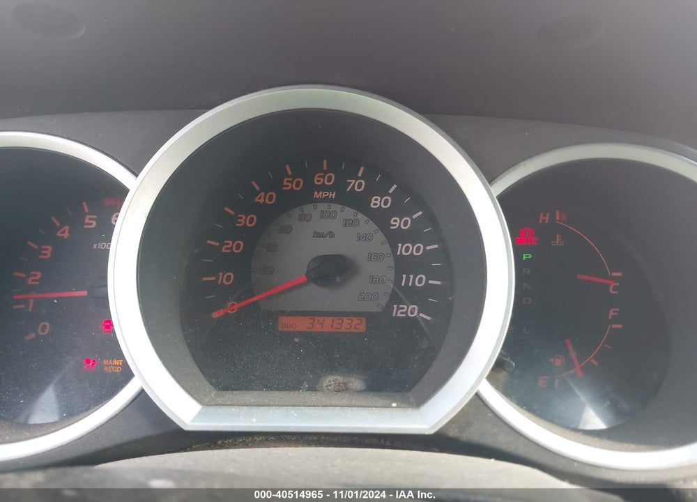 2005 TOYOTA TACOMA PRERUNNER V6 VIN: 3TMJU62N05M005515