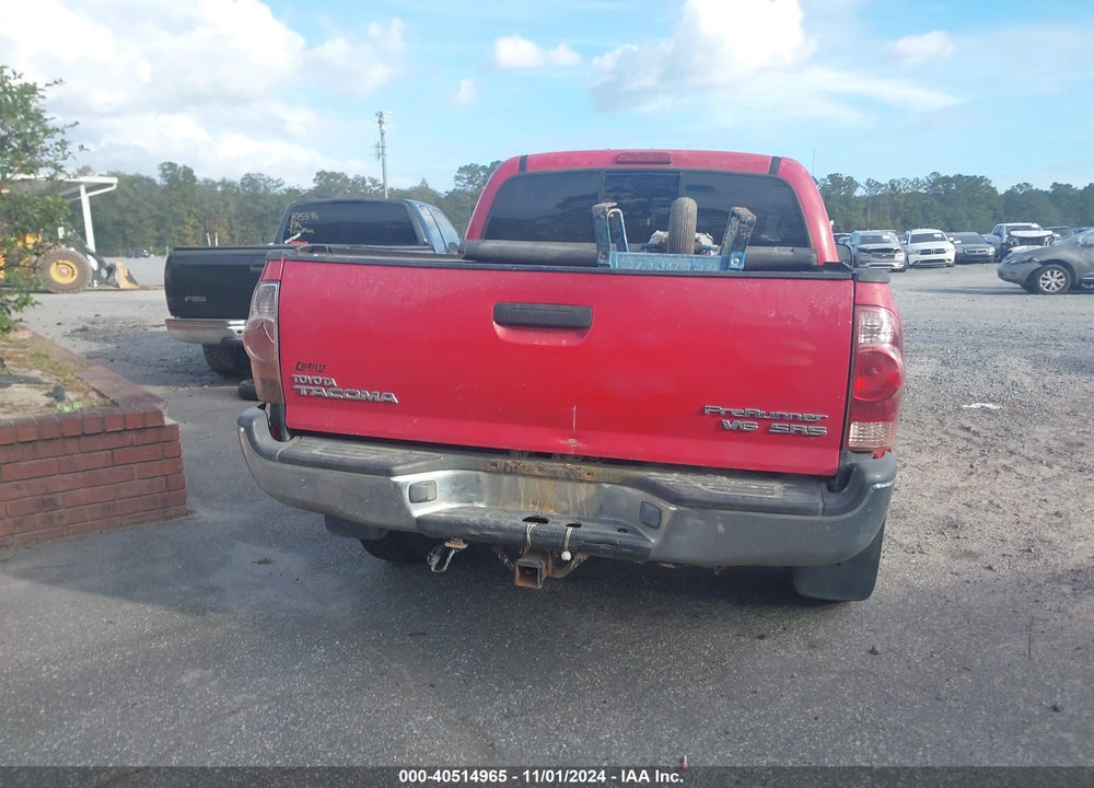 2005 TOYOTA TACOMA PRERUNNER V6 VIN: 3TMJU62N05M005515