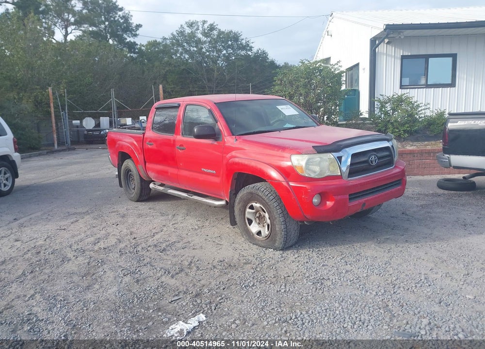 2005 TOYOTA TACOMA PRERUNNER V6 VIN: 3TMJU62N05M005515