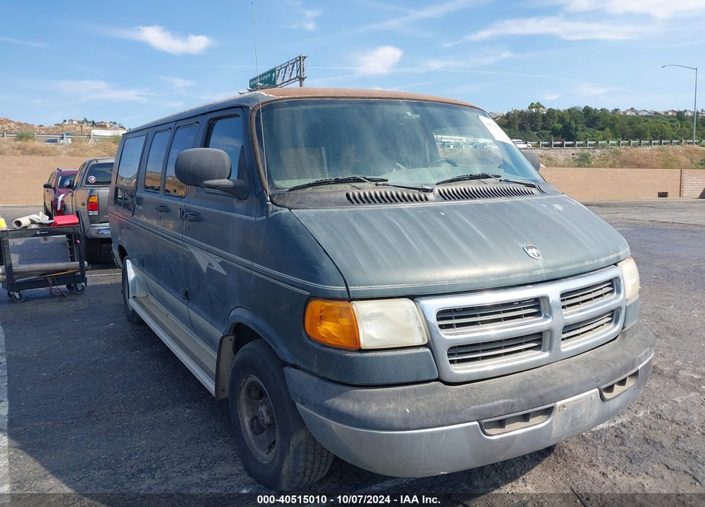 1999 DODGE RAM VAN 1500 COMMERCIAL/CONVERSION VIN: 2B6HB11Y8XK509497