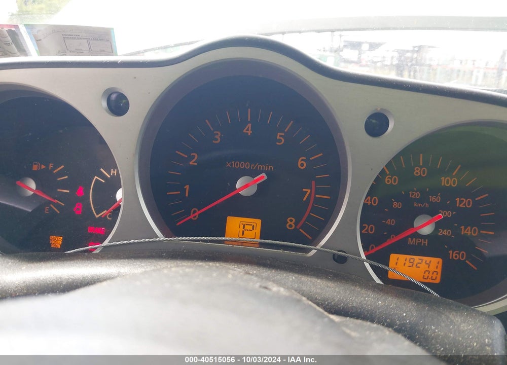 2004 NISSAN 350Z TOURING VIN: JN1AZ36A54M251576