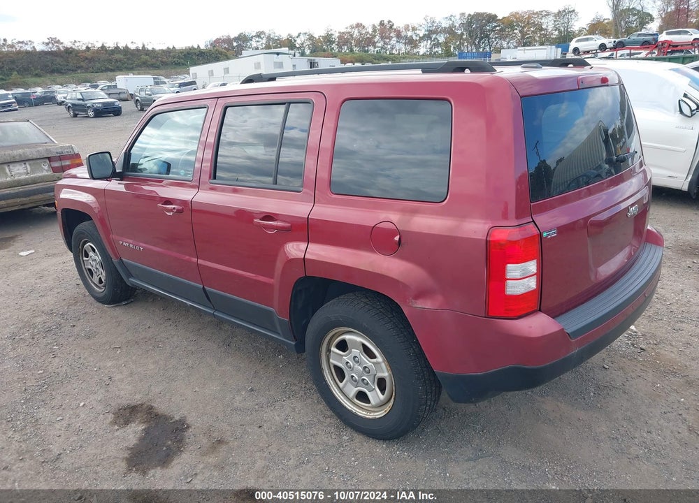 2016 JEEP PATRIOT SPORT VIN: 1C4NJPBA2GD735518