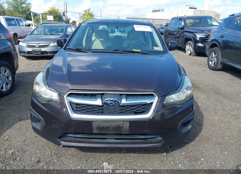 2013 SUBARU IMPREZA VIN: JF1GJAC64DH029810