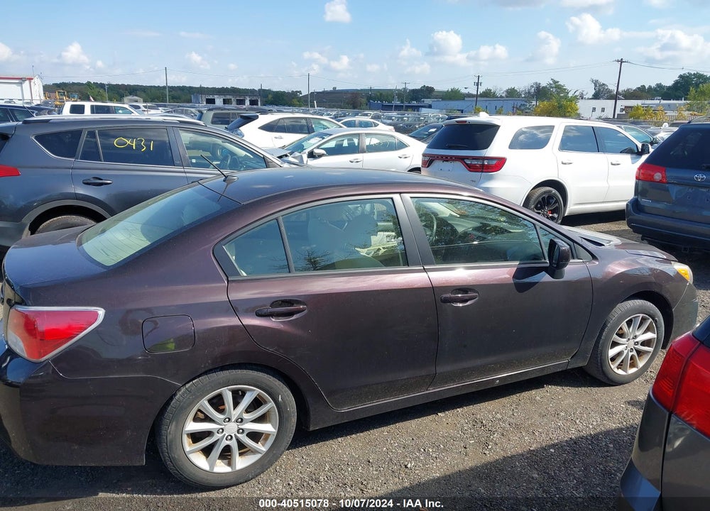 2013 SUBARU IMPREZA VIN: JF1GJAC64DH029810