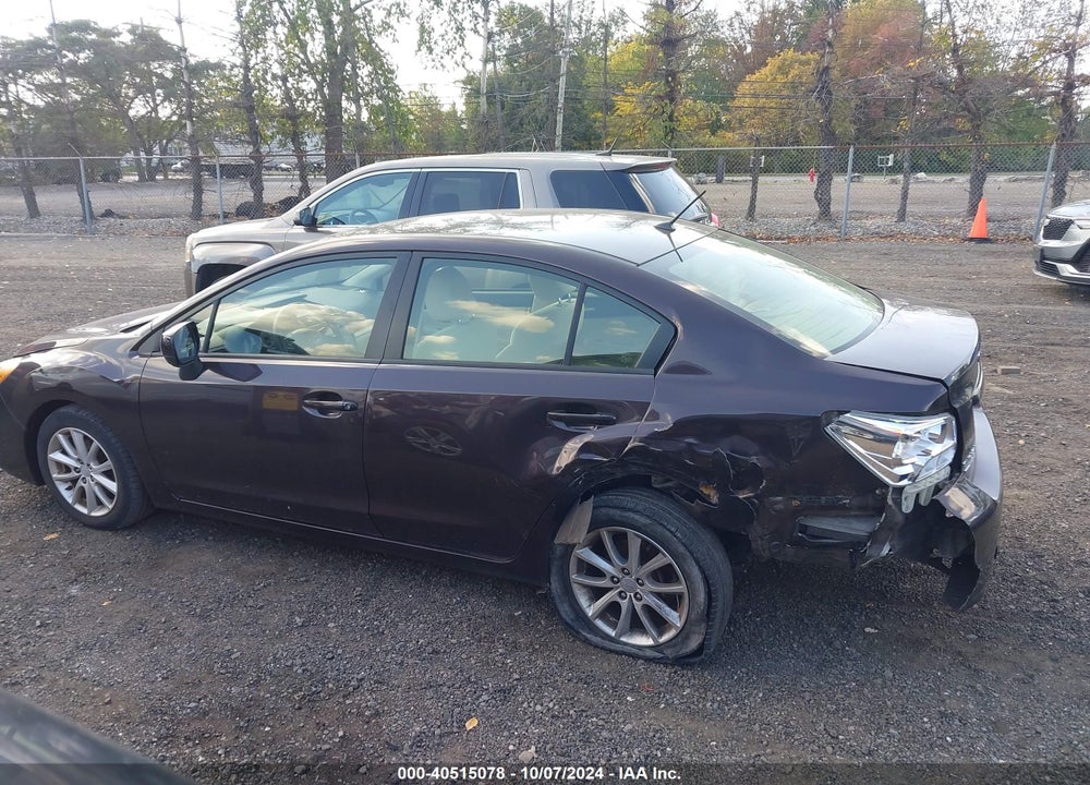 2013 SUBARU IMPREZA VIN: JF1GJAC64DH029810