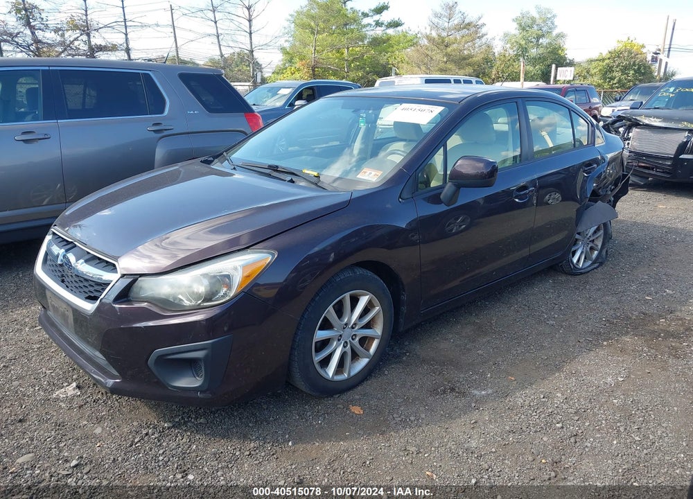 2013 SUBARU IMPREZA VIN: JF1GJAC64DH029810