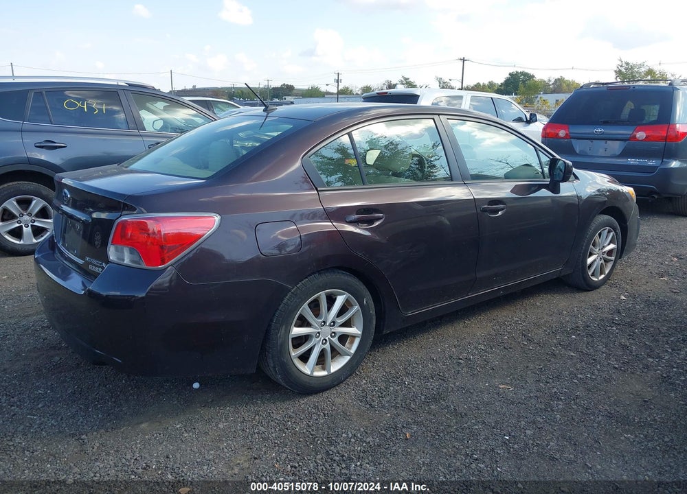 2013 SUBARU IMPREZA VIN: JF1GJAC64DH029810