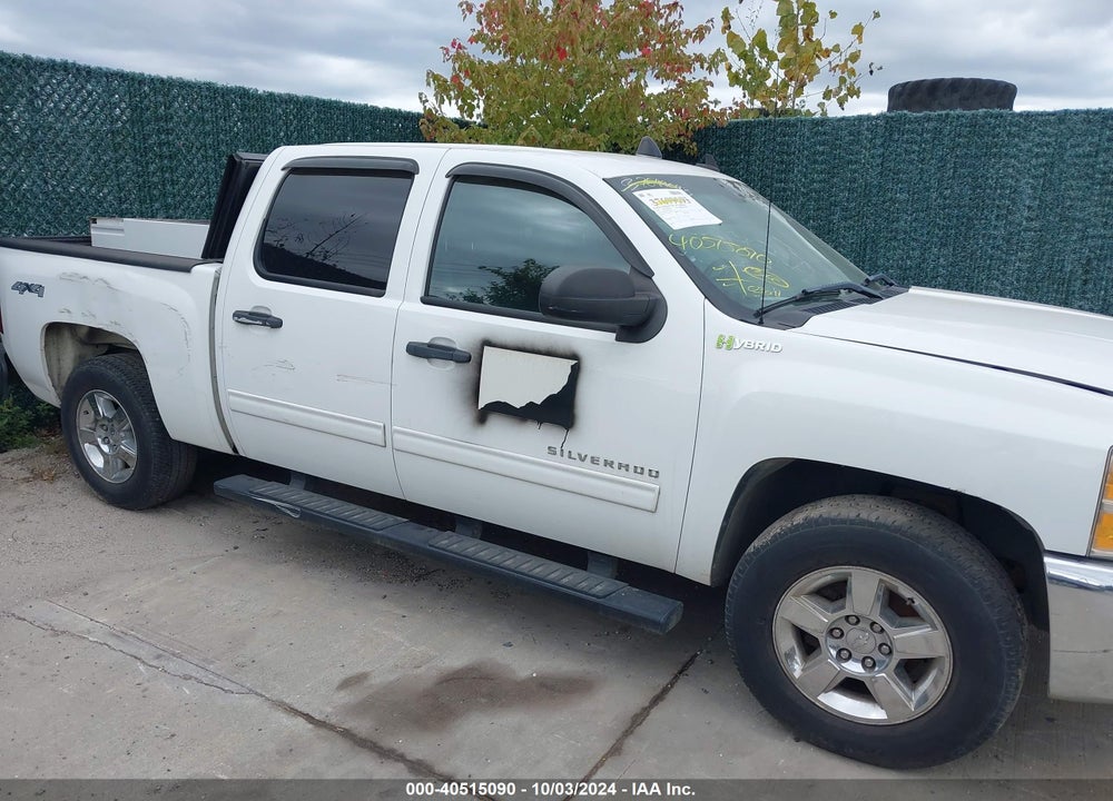 2012 CHEVROLET SILVERADO 1500 HYBRID 1HY VIN: 3GCUKUEJ7CG293139