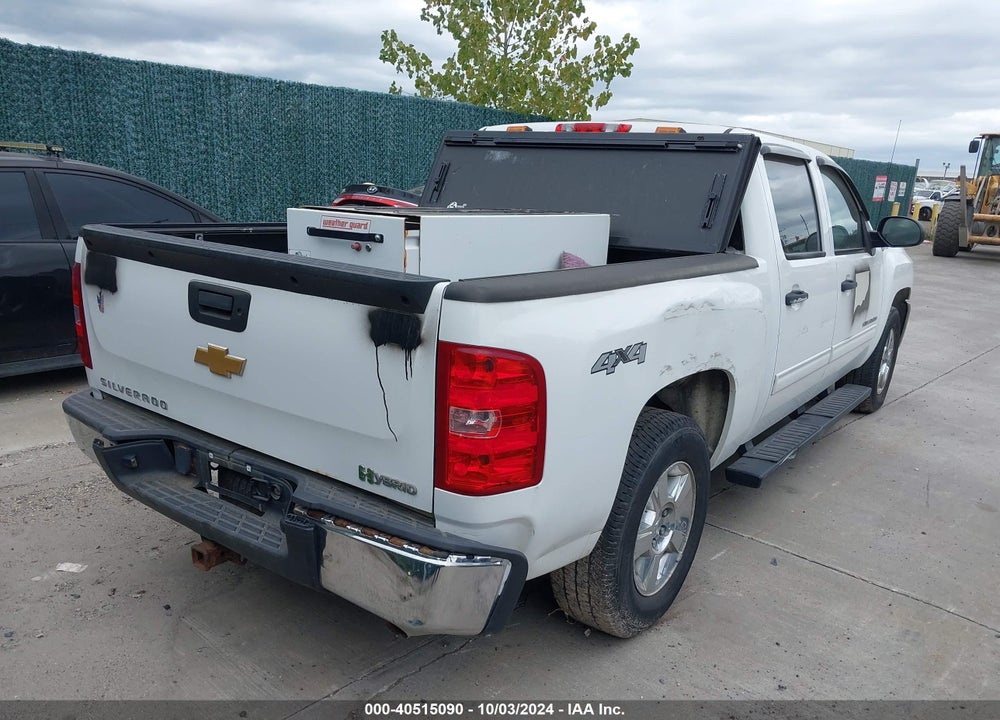 2012 CHEVROLET SILVERADO 1500 HYBRID 1HY VIN: 3GCUKUEJ7CG293139