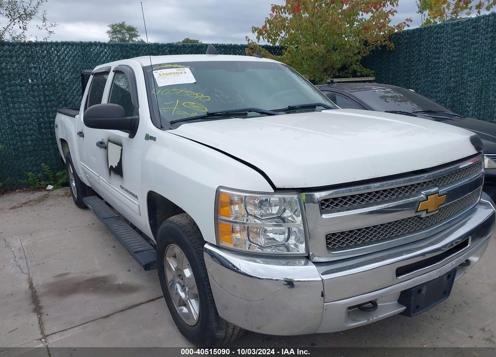 2012 CHEVROLET SILVERADO 1500 HYBRID 1HY VIN: 3GCUKUEJ7CG293139