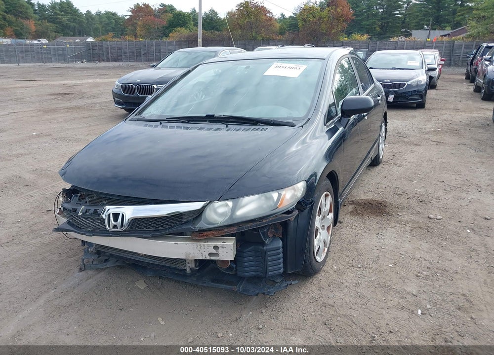 2009 HONDA CIVIC LX VIN: 1HGFA16509L004093