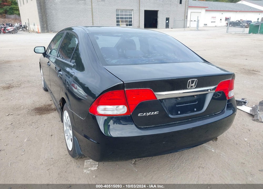 2009 HONDA CIVIC LX VIN: 1HGFA16509L004093