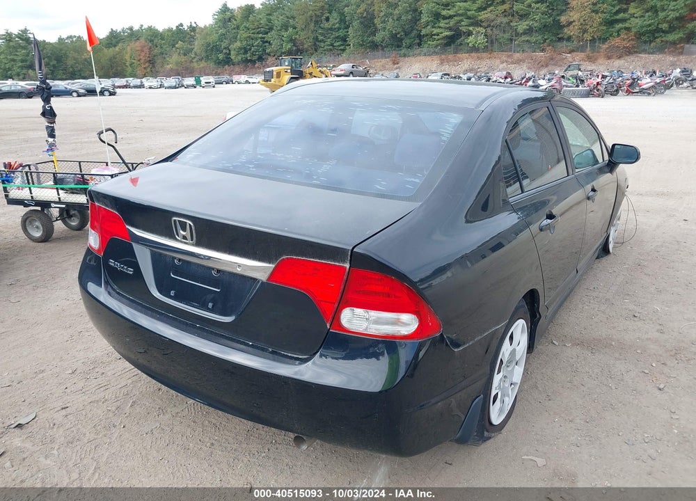 2009 HONDA CIVIC LX VIN: 1HGFA16509L004093