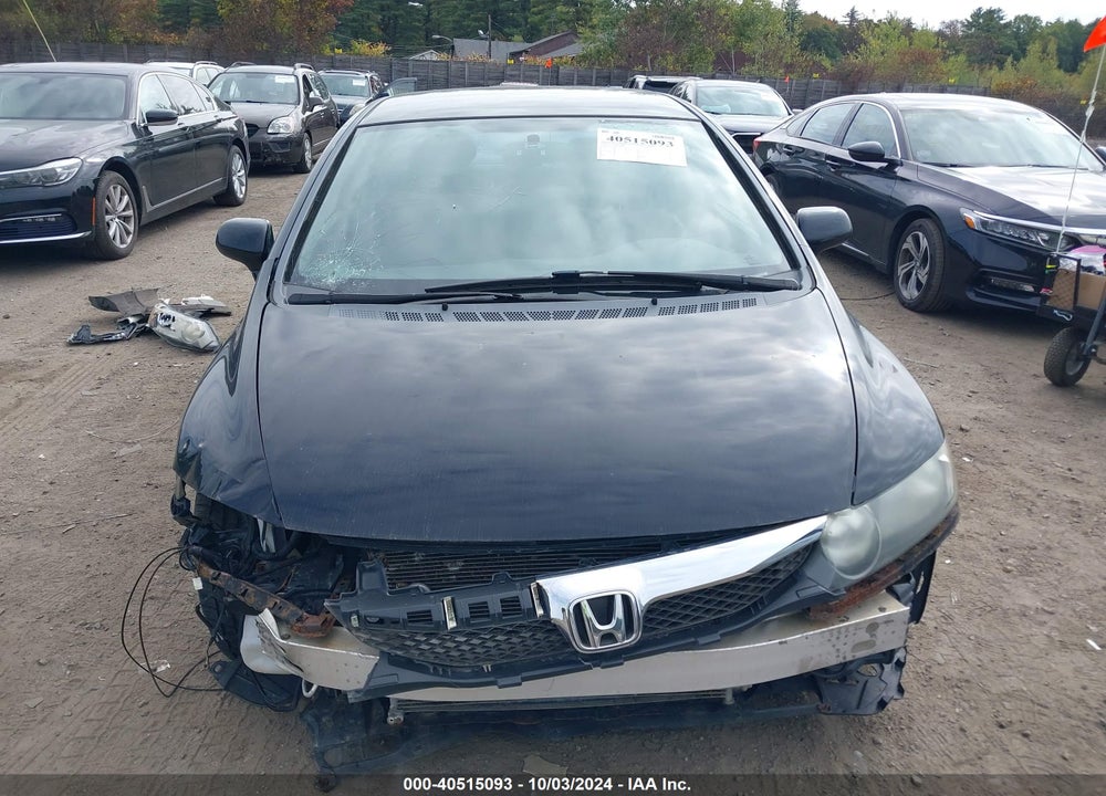 2009 HONDA CIVIC LX VIN: 1HGFA16509L004093