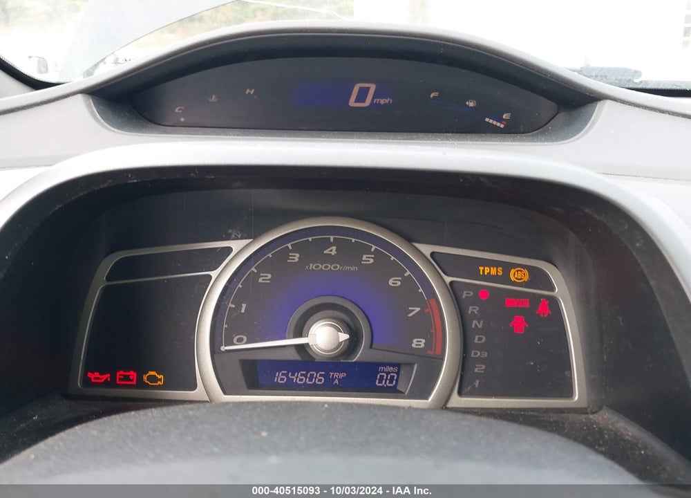 2009 HONDA CIVIC LX VIN: 1HGFA16509L004093