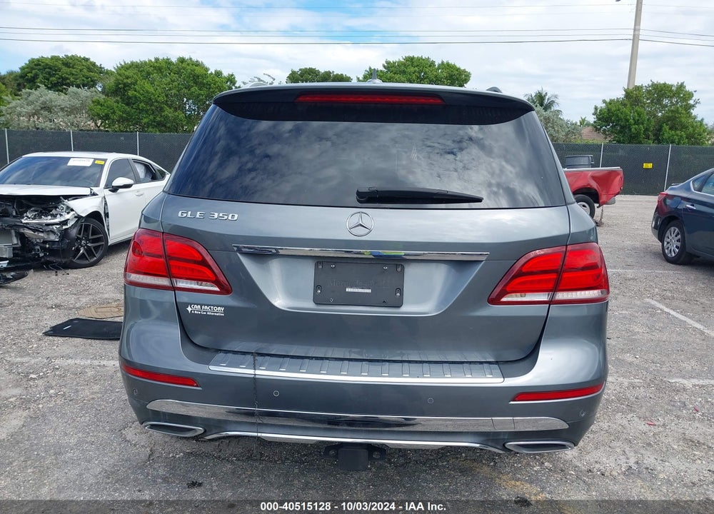 2018 MERCEDES-BENZ GLE 350 VIN: 4JGDA5JB6JB076917