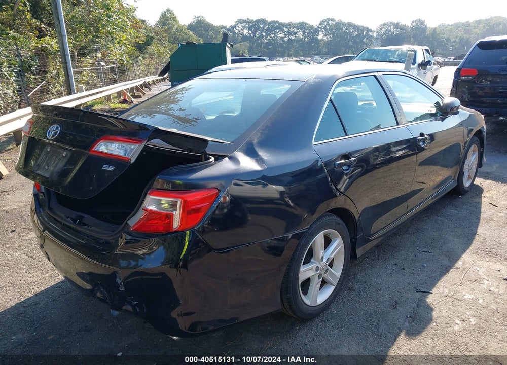 2014 TOYOTA CAMRY SE VIN: 4T1BF1FKXEU407499