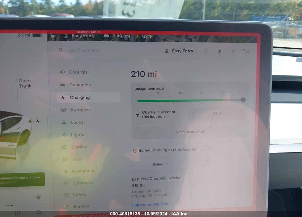2022 TESLA MODEL 3 REAR-WHEEL DRIVE VIN: 5YJ3E1EA4NF320629