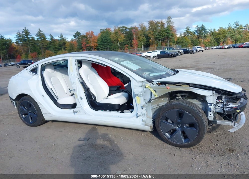 2022 TESLA MODEL 3 REAR-WHEEL DRIVE VIN: 5YJ3E1EA4NF320629