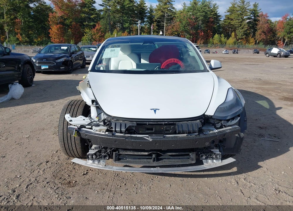 2022 TESLA MODEL 3 REAR-WHEEL DRIVE VIN: 5YJ3E1EA4NF320629