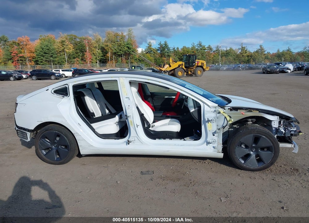 2022 TESLA MODEL 3 REAR-WHEEL DRIVE VIN: 5YJ3E1EA4NF320629