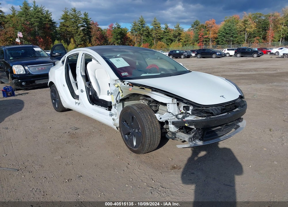 2022 TESLA MODEL 3 REAR-WHEEL DRIVE VIN: 5YJ3E1EA4NF320629