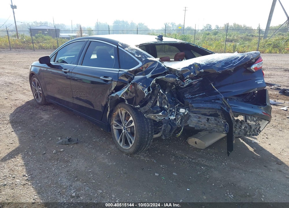 2020 FORD FUSION TITANIUM VIN: 3FA6P0K94LR174911