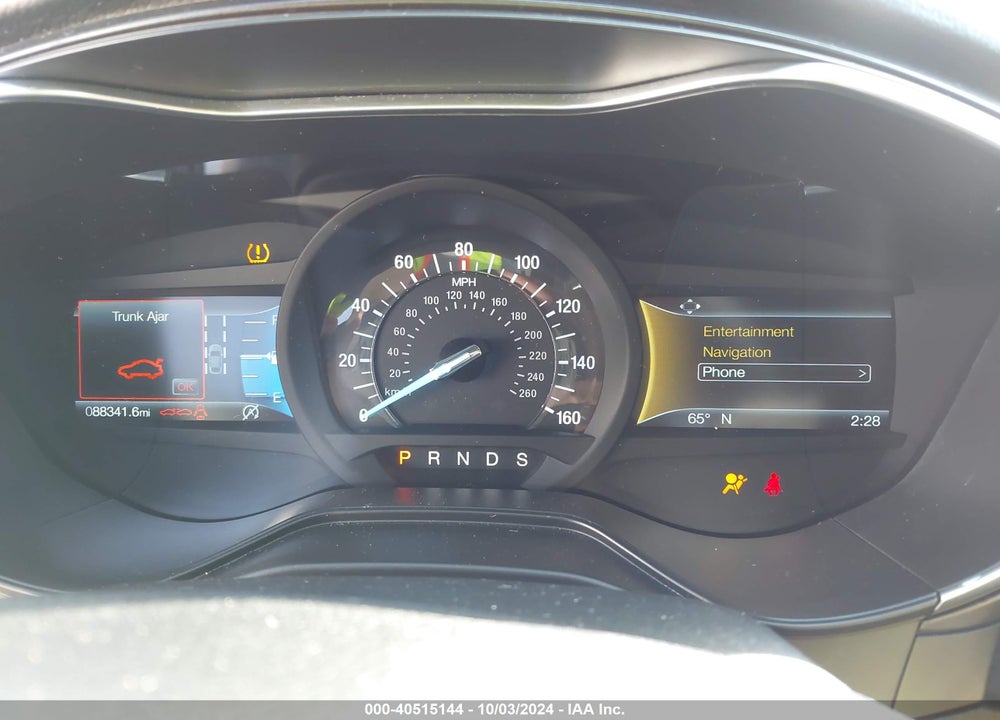 2020 FORD FUSION TITANIUM VIN: 3FA6P0K94LR174911