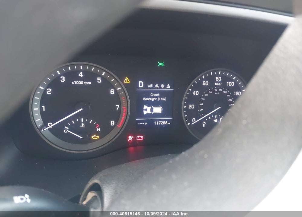 2019 HYUNDAI TUCSON SE VIN: KM8J23A44KU841926