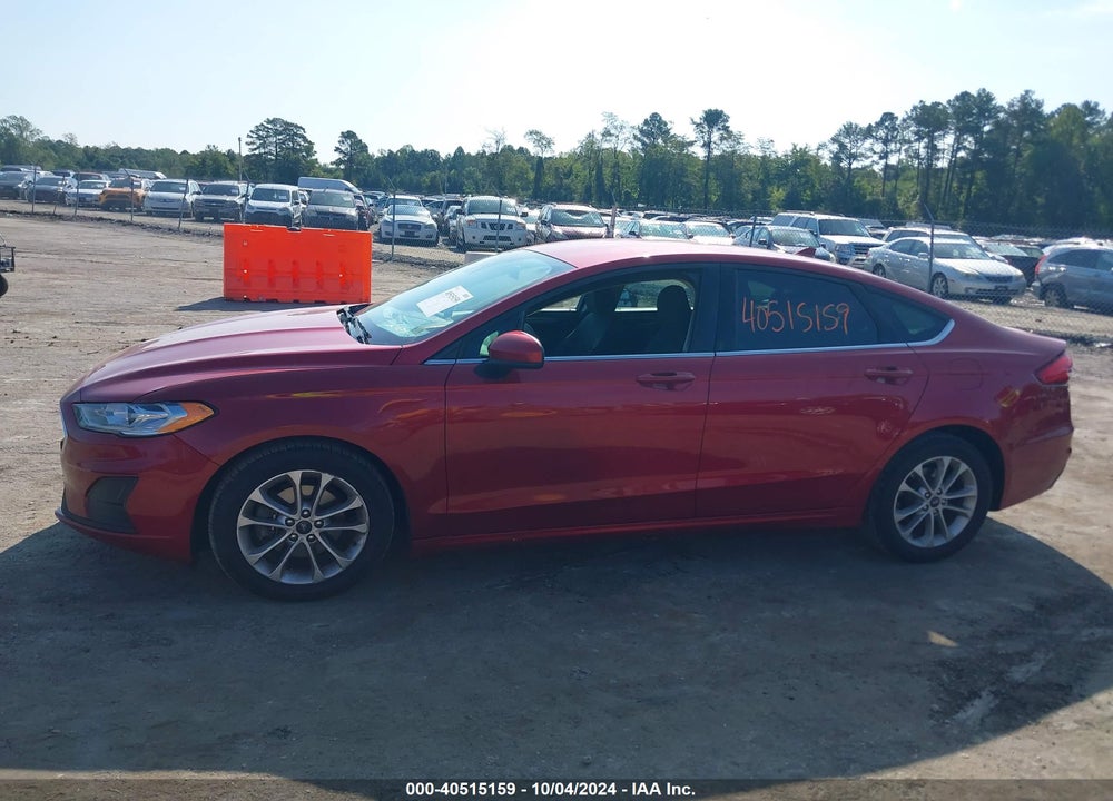 2020 FORD FUSION SE VIN: 3FA6P0HDXLR100887