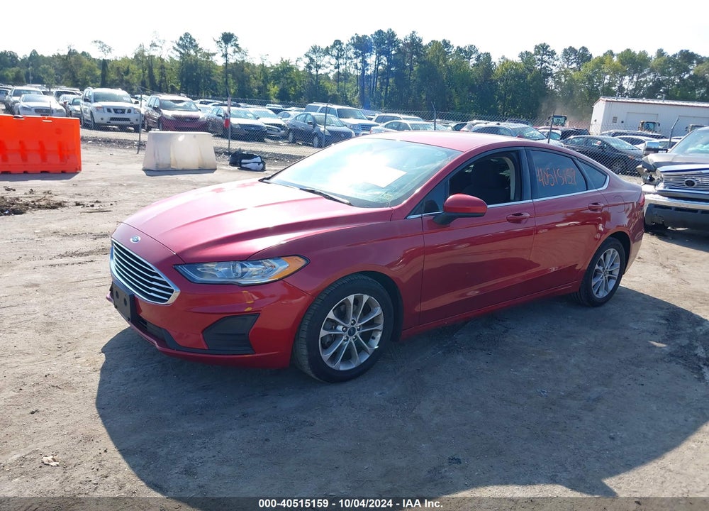 2020 FORD FUSION SE VIN: 3FA6P0HDXLR100887