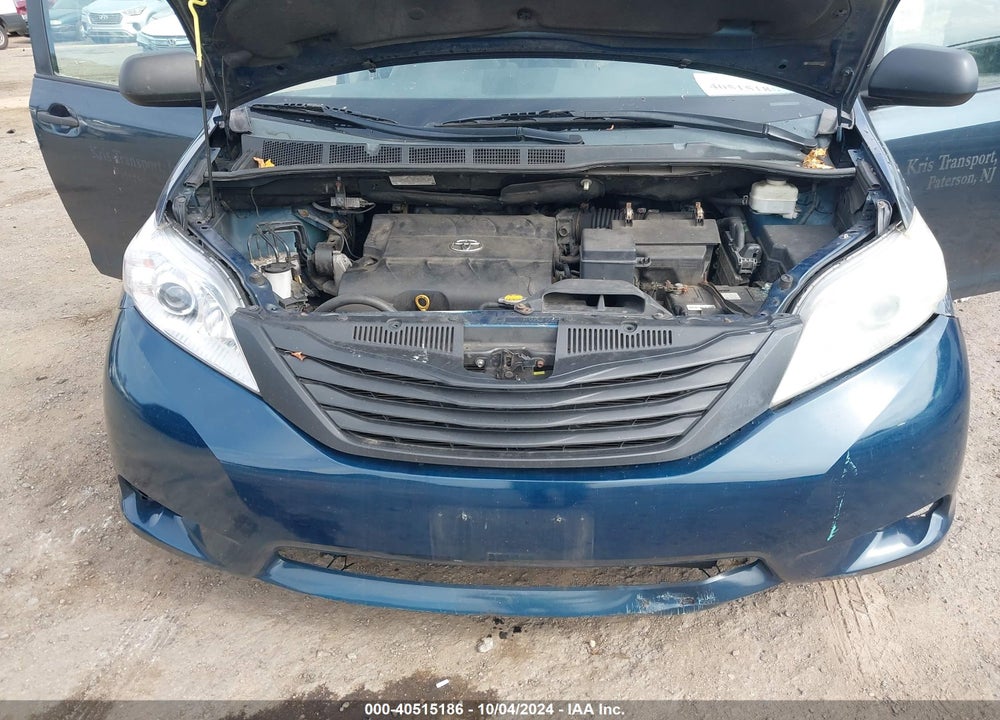 2011 TOYOTA SIENNA BASE V6 VIN: 5TDZK3DC9BS075707
