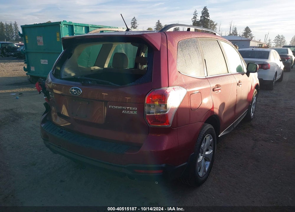 2015 SUBARU FORESTER 2.5I LIMITED VIN: JF2SJAHC5FH489369