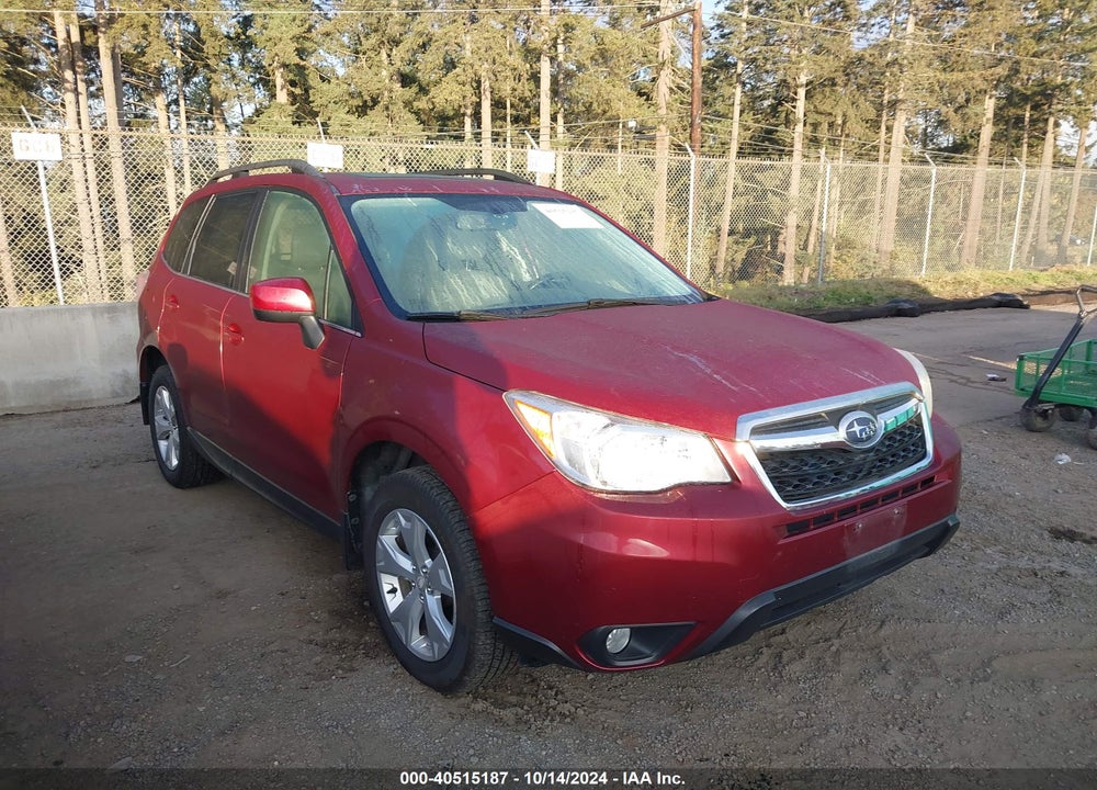 2015 SUBARU FORESTER 2.5I LIMITED VIN: JF2SJAHC5FH489369