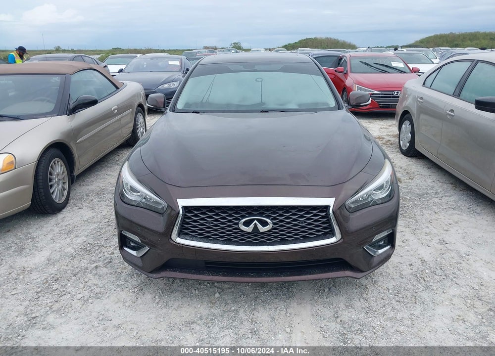 2018 INFINITI Q50 3.0T LUXE VIN: JN1EV7AP9JM364992