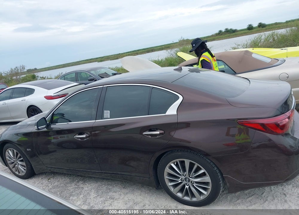 2018 INFINITI Q50 3.0T LUXE VIN: JN1EV7AP9JM364992