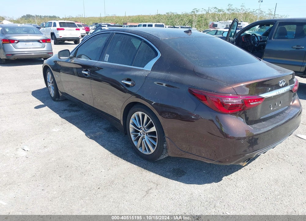 2018 INFINITI Q50 3.0T LUXE VIN: JN1EV7AP9JM364992
