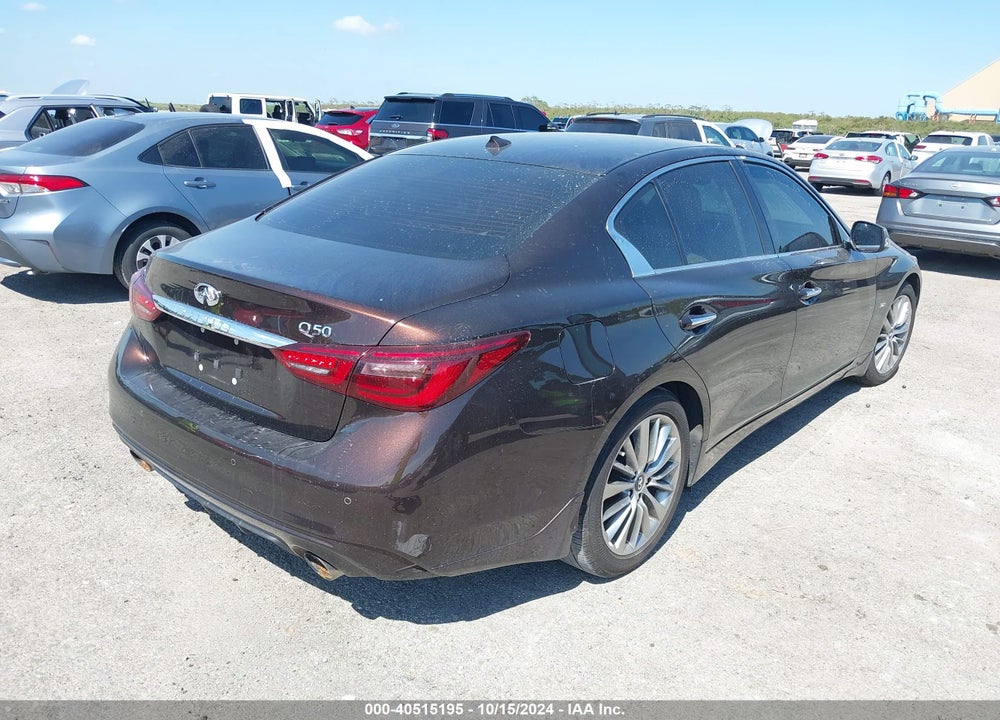 2018 INFINITI Q50 3.0T LUXE VIN: JN1EV7AP9JM364992