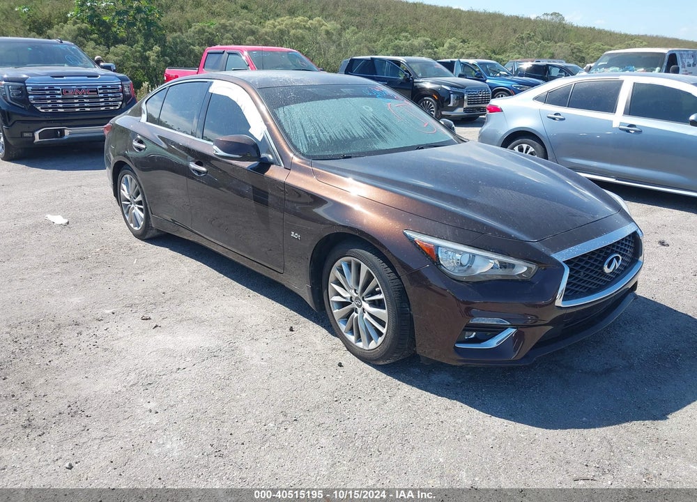 2018 INFINITI Q50 3.0T LUXE VIN: JN1EV7AP9JM364992