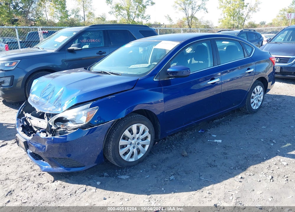 2019 NISSAN SENTRA S VIN: 3N1AB7AP5KY231961