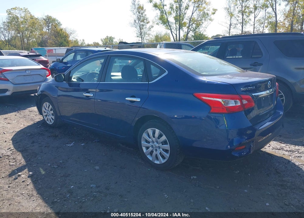 2019 NISSAN SENTRA S VIN: 3N1AB7AP5KY231961