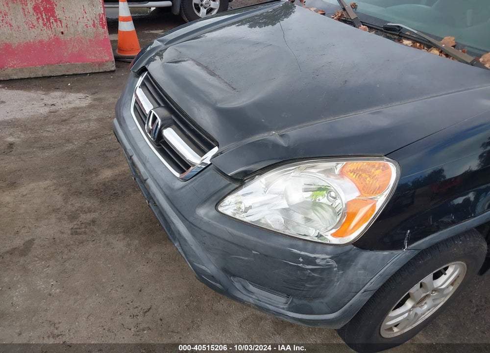 2002 HONDA CR-V EX VIN: SHSRD78862U001939