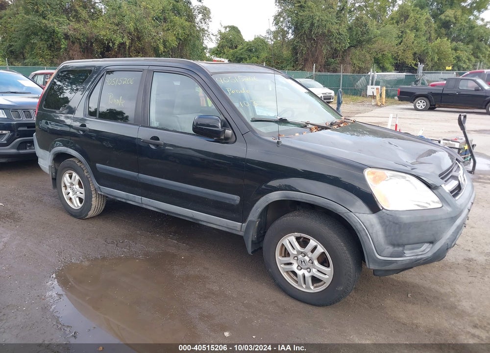 2002 HONDA CR-V EX VIN: SHSRD78862U001939