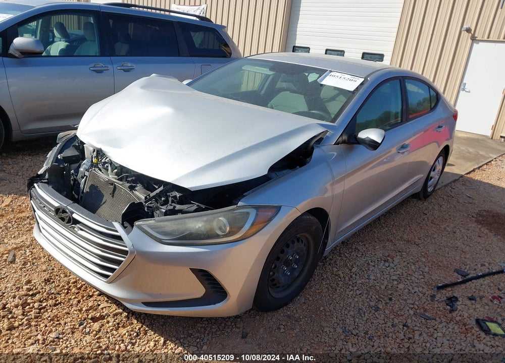 2017 HYUNDAI ELANTRA SE VIN: KMHD74LF9HU074165