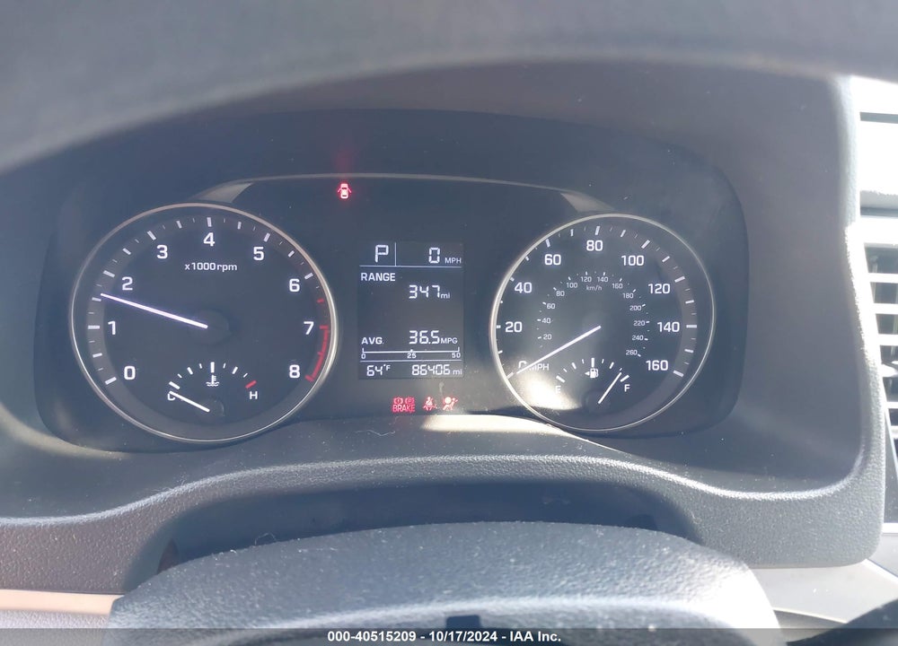 2017 HYUNDAI ELANTRA SE VIN: KMHD74LF9HU074165