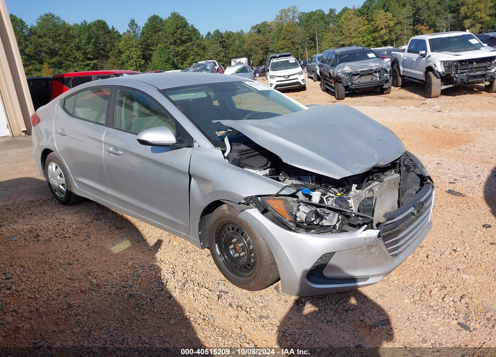 2017 HYUNDAI ELANTRA SE VIN: KMHD74LF9HU074165