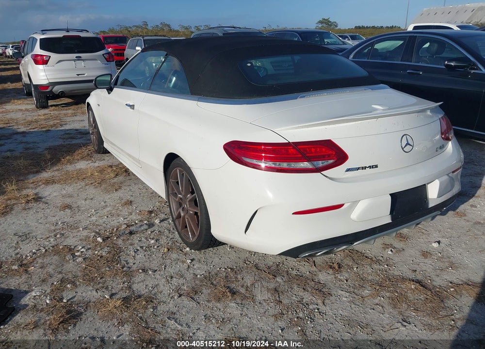 2018 MERCEDES-BENZ AMG C 43 4MATIC VIN: WDDWK6EB3JF654321